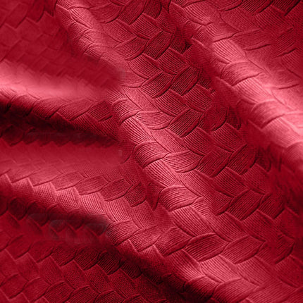 2 Panels Red Velvet Blackout Curtains for Living Room Bedroom Rod Pocket