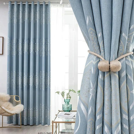 2 Panels Thermal Blackout Curtains Window Curtains for Living Room Grommet Tops