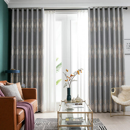 2 Panels Thermal Blackout Curtains Window Curtains for Living Room Grommet Tops