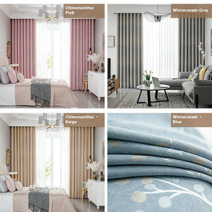2 Panels Thermal Blackout Curtains Window Curtains for Living Room Grommet Tops