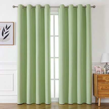 Blackout Curtains 2 Panels for Living Room ,Light Out Curtains Grommet Tops