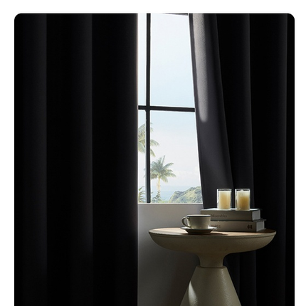 2 Panels 100% Blackout Window Curtain for Bedroom Living Room Grommet Tops