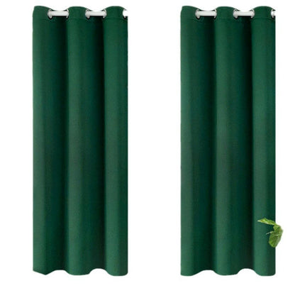 2 Panels Privacy Protection Blackout Curtains   Thermal Drapes Grommet Tops