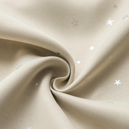 2 Panels Blackout Curtains for Living Room Bedroom Star Curtains Grommet Tops