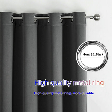 2 Panels Full Blackout Window Curtains Drapes for Bedroom Livingroom Grommet Tops