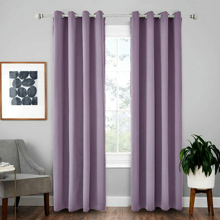 2 Panels Full Blackout Window Curtains Drapes for Bedroom Livingroom Grommet Tops 4