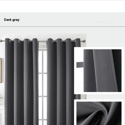 Thermal Curtains 2 Panels, Room Darkening Window Drapes Grommet Tops