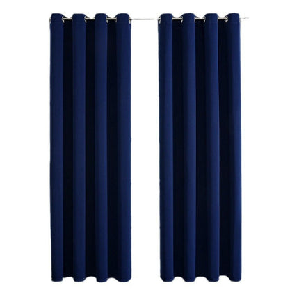 Thermal Insulated Blackout Curtains for Full Room Curtain,2 Panels Grommet Tops