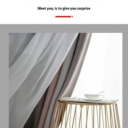 2 Panels Blackout Curtains for Room Star Gradient Window Drapes Grommet Tops 1