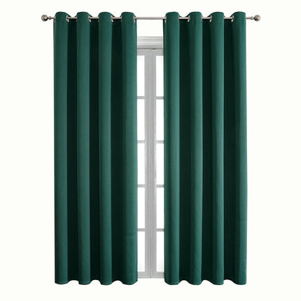 Blackout Curtains 2 Panels Thermal Insulated Curtain Drapes Grommet Tops 4