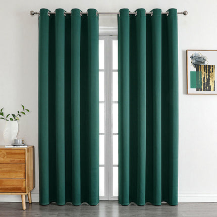 Blackout Curtains 2 Panels Thermal Insulated Curtain Drapes Grommet Tops 4