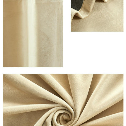 2 Panels Blackout Curtains Full Light Blocking Curtains for Room Grommet Tops