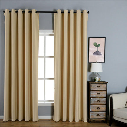 2 Panels Curtains Panels for Living Room, Velvet Textured Drapes Rod Pocket
