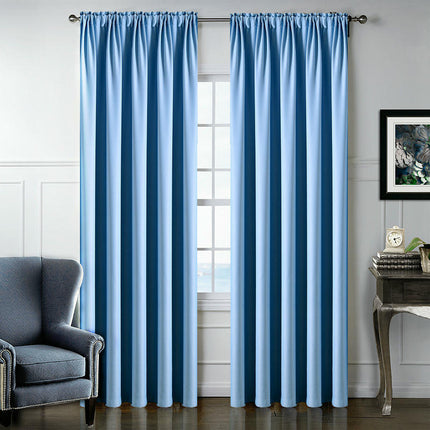 2 Panels Curtains Panels for Living Room, Velvet Textured Drapes Rod Pocket