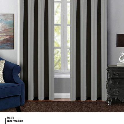 2 Panels Curtains Panels for Living Room, Velvet Textured Drapes Rod Pocket