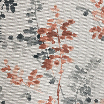 2 Panels Floral Window Curtains Darkening Light Filtering Curtain Grommet Tops