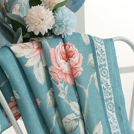 2 Panels Floral Curtains Drapes for Room Country Vintage Curtains Rod Pocket