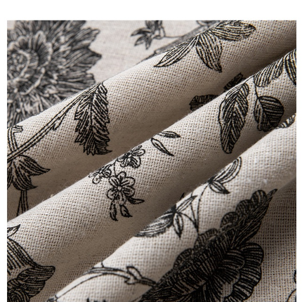 2 Panels Flowers Curtains for Room, Country Farmhouse Sheer Drapes Rod Pocket