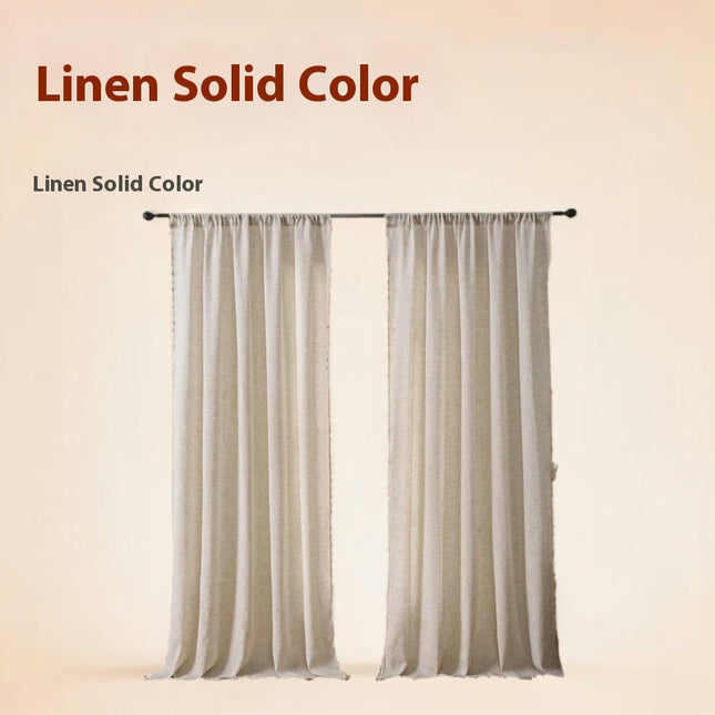 2 Panels Curtains Window Panels for Living Room Curtains for Bedroom Rod Pocket