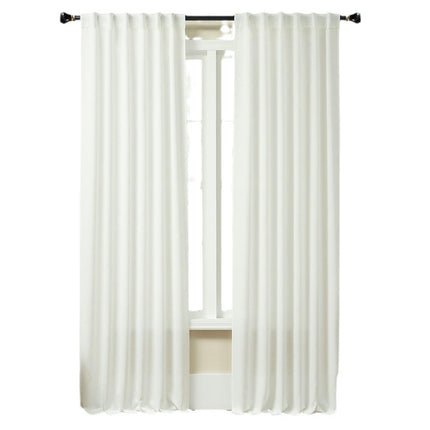 Short Curtains Drapes for Living Room Thermal Curtain 2 Panels Rod Pocket