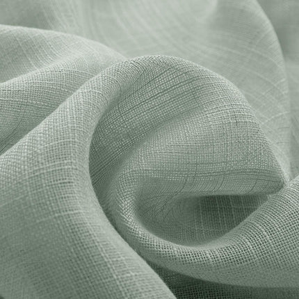 Linen Sheer Curtains-Room Semi Voile Curtains,Set of 2 Panels Grommet Tops