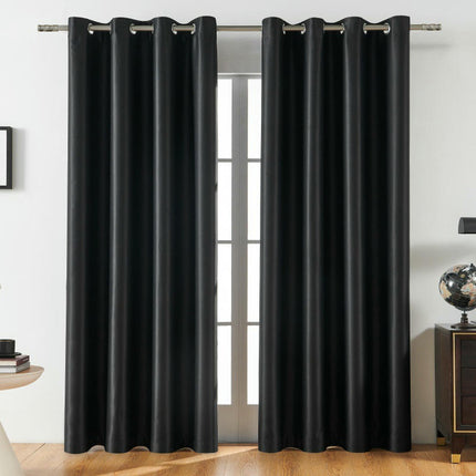 Blackout Curtains 2 Panels Curtains for Living Room/Kitchen Grommet Tops
