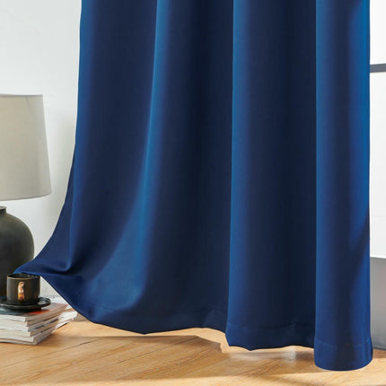 2 Panels Room Darkening Thermal Insulated Window Curtains for Room Grommet Tops