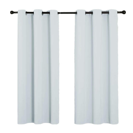 Blackout Curtains Full Darkening Living Room Curtain, 2 Panels Grommet Tops