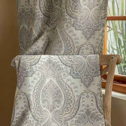 Floral Blackout Curtains 2 Panels Drapes for Bedroom Living Room Grommet Tops