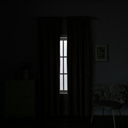 Velvet Curtains 2 Panels Set Window Blackout Curtain for Living Room Rod Pocket