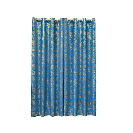 Feathers Blackout Curtains for Living Room Decor Drapes 2 Panels Grommet Tops