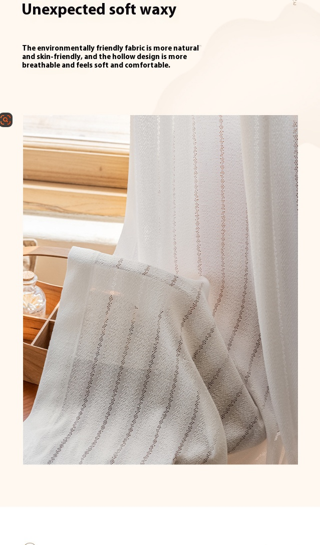 2 Panels Sheer Curtains Light Filtering Drapes for Living Room Grommet Tops