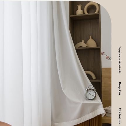 2 Panels Living Room Window Treatments White Sheer Curtains Drapes Grommet Tops