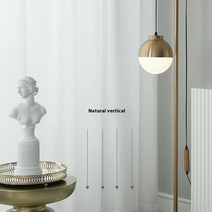 2 Panels Light Filtering Semi Sheer Window Drapes for Living Room Grommet Tops