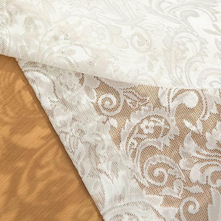 Curtains Semi Sheer Window Voile Living Room Sheer Drapes 2 Panels Rod Pocket