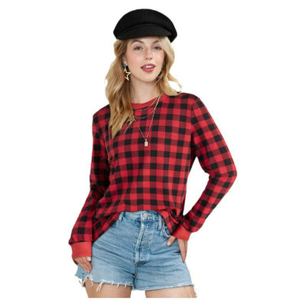 Womens Crewneck print Sweatshirt Casual Loose Fitting Tops Long Sleeve T Shirt