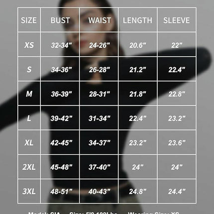 Women's Long Sleeve Basic T Shirts Mock Neck Slim Fitted Tops