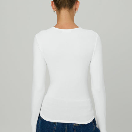 Long Sleeve T Shirts for Women Crew Neck Casual Tops Slim Fit Basic Tee