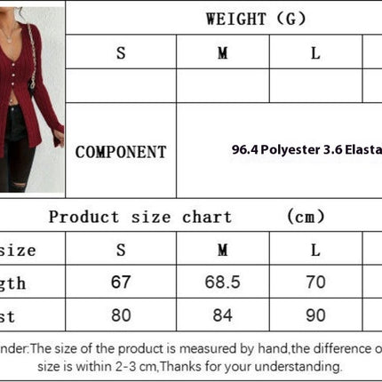 Women Long Sleeve Shirts V Neck Tops Casual Slit Front Slim Fit Lightweight Sweaters