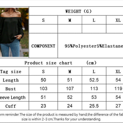 Women's Off Shoulder Ruched Long Sleeve Casual Loose Tops Blouse Shirt