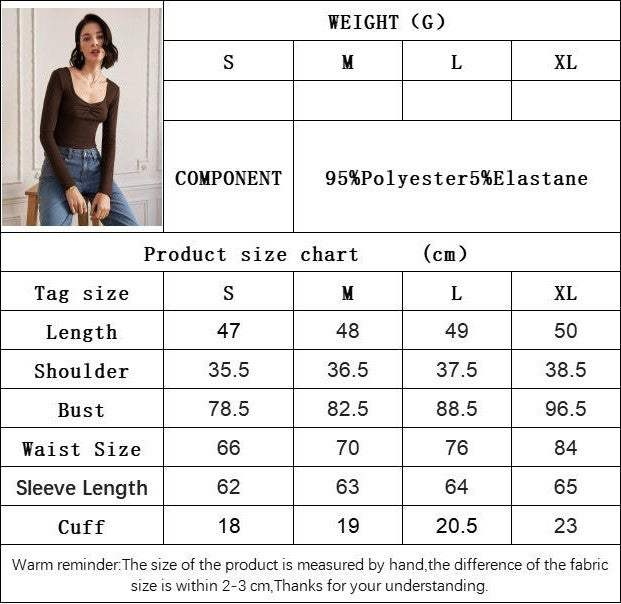 Women Sexy Sweetheart Neck Shirt Long Sleeve Backless Crop Tops Going Out T Shirt