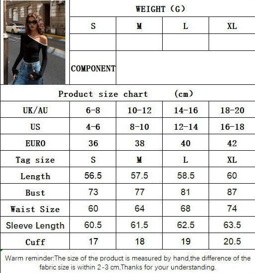 Women's Off The Shoulder Shirt Long Sleeve Going Out Slim Fit Tops