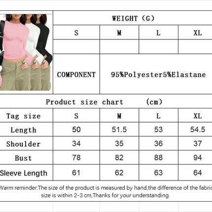 Long Sleeve T Shirts for Women Basic Crew Neck Going Out Stretchy Slim Tops