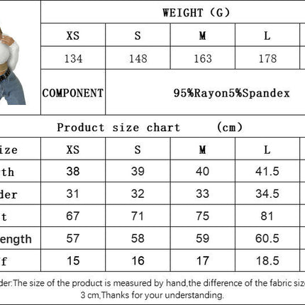 Women's Colorblock Slim Fit Crop Top Long Sleeve Round Neck Casual T-shirt