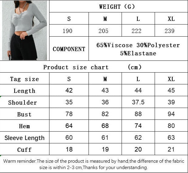 Women's Sexy Halter Sweetheart Neck Crop Tops Long Sleeve Slim Fit Going Out Casual T Shirts