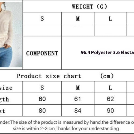 Women's Ribbed Lightweight Sweaters Long Sleeve Crewneck Slim Fitted Tops