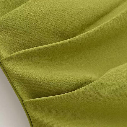 Womens Long Sleeve Boat Neck Ruched Shirts Asymmetric Hem Casual Slim Fit Tops