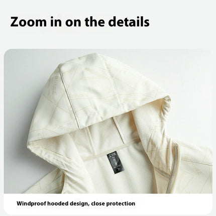 Men's Single-Layer Thickened Jacket-Winter Windproof and Waterproof Outdoor Jacket for Women
