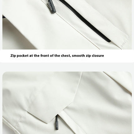 Men's Single-Layer Thickened Jacket-Winter Windproof and Waterproof Outdoor Jacket for Women