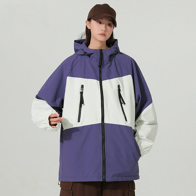 Women's Spring and Autumn Jacket - Windproof and Waterproof Outdoor Leisure Hiking and Mountaineering Clothes